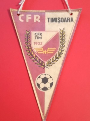 Fanion fotbal - CFR TIMISOARA foto