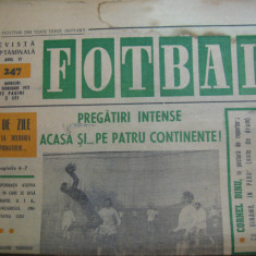 Revista Fotbal (nr.247, 17 februarie 1971) - U Cluj in cautarea elanului pierdut