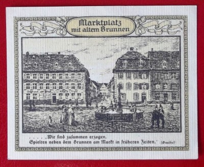Germania notgeld 50 pfennig 1921 Emmendingen UNC ** foto