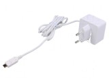 Alimentator Raspberry Pi 3 alb 1,5m 100-240VAC