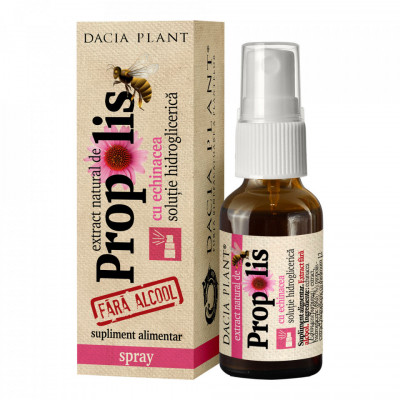 PROPOLIS FARA ALCOOL (spray) 20ml DACIA PLANT foto