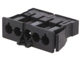 Conector regletă de conexiuni deconectabilă cu bornă cu arc