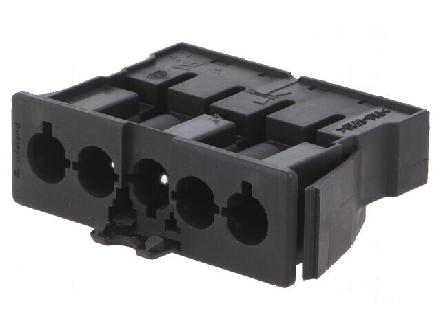 Conector regletă de conexiuni deconectabilă cu bornă cu arc