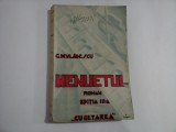 MENUETUL ROMAN - G. M. VLADESCU - EDITIA A III-A