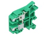 Conector Verde pentru Șine 0,5-10mm2 690V