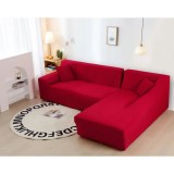 Cumpara ieftin Husa Coltar Elastica Moderna, Rosu - EAT382