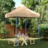 vidaXL Cort pentru Petreceri Bej 200 x 200 x 306 cm Material Oxford 42023511