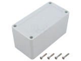Carcasă universală KRADEX ZP120.60.60JH TM PC cu bucșă din alamă 60x120x60mm