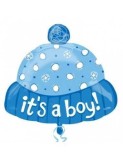 Balon Folie Caciula Baietel &quot;It&#039;s A Boy!&quot; - 58x49 cm