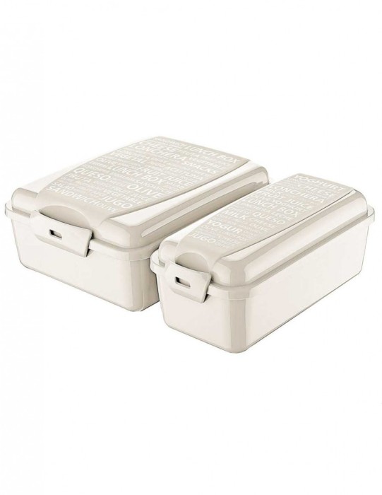 Set cutie de pranz bej