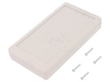 Carcasă pentru echipamente cu ecran, ABS, gri, 82x143x33 mm
