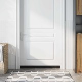 Cumpara ieftin Perdele de usa cu perii cu montare prin insurubare 12 pcs Maro