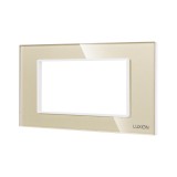 Cumpara ieftin Rama din Sticla Securizata cu Suport 4M LUXION, Standard Italian SmartElectro IntelligentHouse