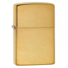 Bricheta originala Zippo, Brass Brushed