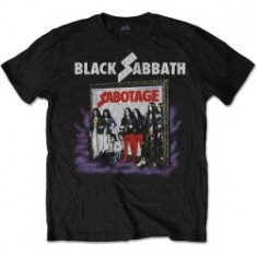 Tricou Unisex Black Sabbath Sabotage Vintage foto