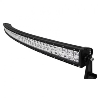 Proiector auto curbat 130cm, 290W, 96LED, 23000 lumeni foto