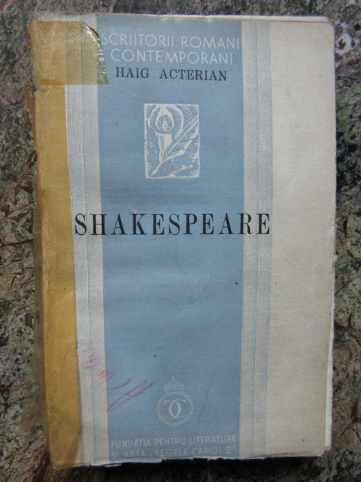 Haig Acterian - Shakespeare (1938)