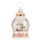 Cumpara ieftin Decoratiune Craciun muzicala polirasina cu led 13x8x22 cm