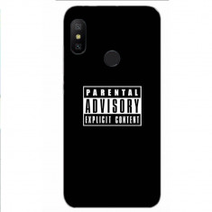 Husa Xiaomi Mi A2 Lite Silicon Gel Tpu Model Parental Advisory foto