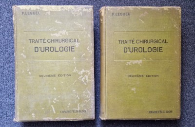 TRAITE CHIRURGICAL D&amp;#039;UROLOGIE - Felix Leguel (2 volume) foto