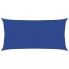 Panza parasolar, albastru dreptunghiular 4x7 m HDPE 160 g/m&sup2;