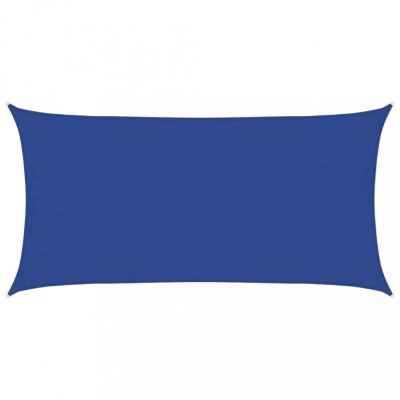 Panza parasolar, albastru dreptunghiular 4x7 m HDPE 160 g/m&amp;sup2; foto