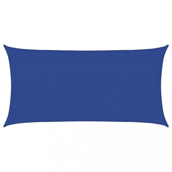 Panza parasolar, albastru dreptunghiular 4x7 m HDPE 160 g/m&sup2;