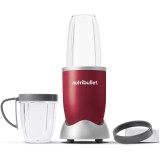 Blender Nutribullet Original 600 NB606R, 600W, Lama de extractie, Cana 700ml, Cana de 500ml, Red