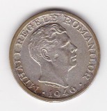 ROMANIA 2000 LEI 1946 ARGINTATA