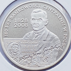 632 Polonia 10 zlote 2009 Central Bank of Poland km 676 UNC argint