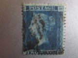 MAREA BRITANIE REGINA VICTORIA PENNY BLUE STAMPILAT=117