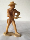Figurina mare cowboy serif, replica Louis Marx, 13 cm