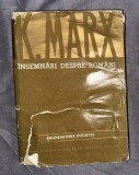 Karl Marx - Insemnari despre romani