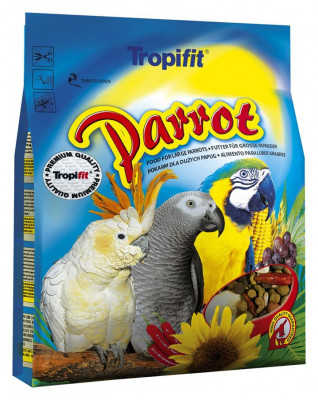 Hrana pentru pasari Tropifit Bird PREMIUM Parrot food,1kg AnimaPet MegaFood foto