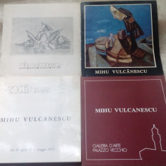MIHU VULCANESCU:LOT 4 CATALOAGE+3 ALBUME(1AUTOGRAF)+2 VOLUME VERSURI(1DEDICATIE)