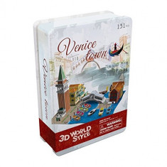 Puzzle 3D Venetia Cutie Metalica foto