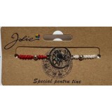 Martisor bratara zodiac, jolie, 5x9 cm, sagetator