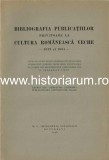 1604SPN Bibliografia publicațiilor privitoare la cultura rom&acirc;nească veche &ndash; 1933 și 1934 dedicația + semnătura N Georgescu-Tistu pt Olimpiu Boitoș