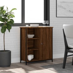 vidaXL Servantă, stejar maro, 70x30x80 cm, lemn prelucrat