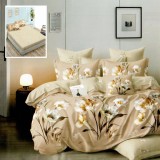 LENJERIE FINET 6 PIESE CU HUSĂ &ndash; 160&times;200 ȘI 180&times;200 (HF6P136) - 160x200