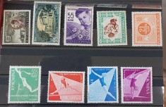Romania 1956 - Serii MNH foto