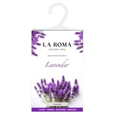 La Roma Soft Lavanda 26g , odorizant pentru dulapul de haine foto