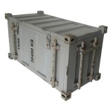 Cumpara ieftin Cufăr Home ESPRIT Container Albastru celest Metal Vintage 89 x 41,5 x 45,5 cm