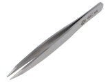 Pensetă PIERGIACOMI 105mm pentru lucrări de precizie cu v&acirc;rf plat drept