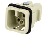 Conector HDC inserturi contact tată Han D PIN 8 7 PE