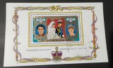 Rep. Centrafricană &ndash; Bloc Lady Diana 21e Anniversaire, 600F, neuzat &ndash;40