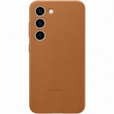 Husă de protecție Samsung de Piele pentru Galaxy S23 S911, Camel EF-VS911LAEGWW