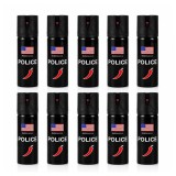 Cumpara ieftin Set 10 bucati Spray paralizant chili, DEPOX&reg;, 60 ml, husa inclusa