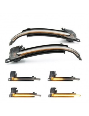 Set 2 Semnalizari Led Oglinda Dinamice Audi A3, A4, A5, A6, A8, Q3 foto