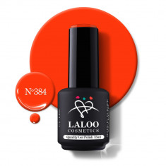 Νο.384 Flamingo Orange | Laloo gel polish 15ml